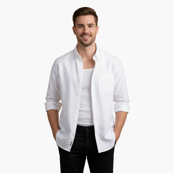 Camicia Uomo Casual Elegante a Maniche Lunghe | Altivaro