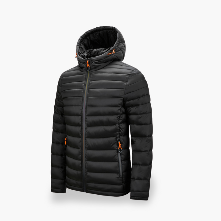 Giacca Uomo Piumino con Cappuccio e Zip | Altivaro