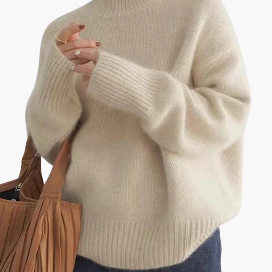 Maglione Collo Alto in Lana da donna | Altivaro