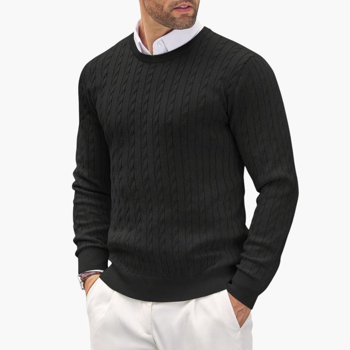 Maglione Uomo in Filo Intrecciato | Altivaro