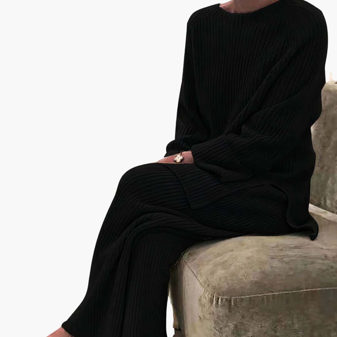 Abito Maglione Donna Lungo Maglia Coste | Altivaro