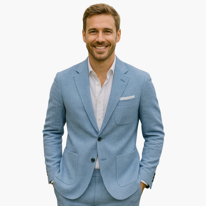 Giacca e Pantaloni in Lino per Uomo Completo Elegante | Altivaro