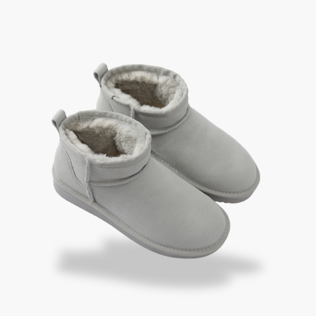 Women's Winter Orthopedic Ankle Boots in Suede Leather | Altivaro