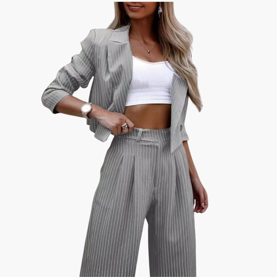 Completo Donna Tailleur Elegante Giacca Pantaloni | Altivaro-Altivaro