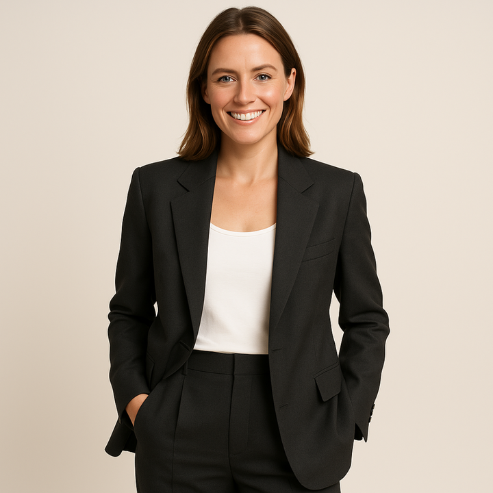 Tailleur Elegante da Donna – Completo Giacca e Pantalone Slim Fit per Cerimonia o Lavoro | Altivaro