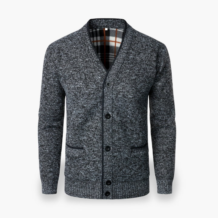 Cardigan uomo, con bottoni e tasche | Altivaro