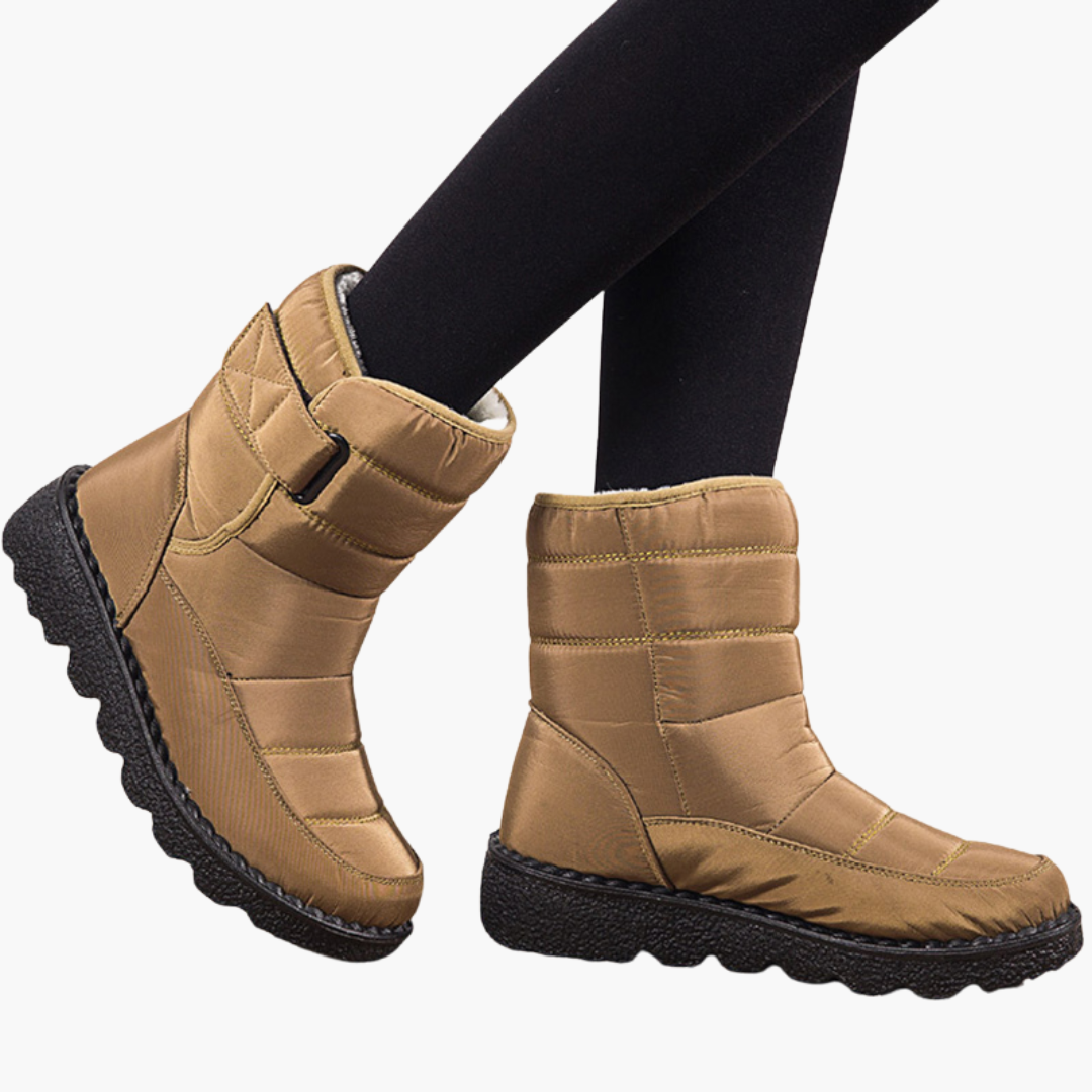 Women's Waterproof Orthopedic Winter Boots in Non-Slip Fabric | Altivaro
