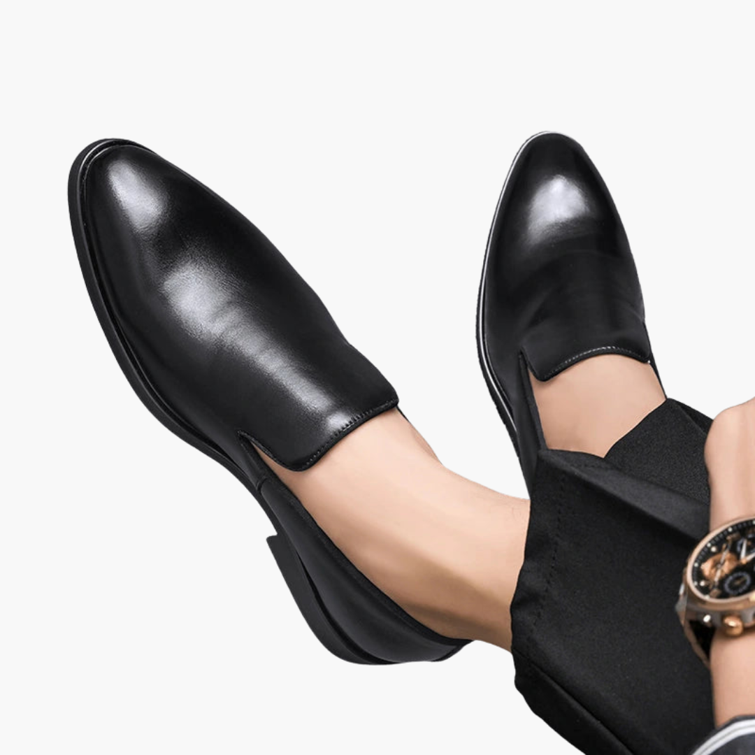 Scarpe Slip-On Ortopediche in Pelle Marrone e Nera per Uomo | Altivaro