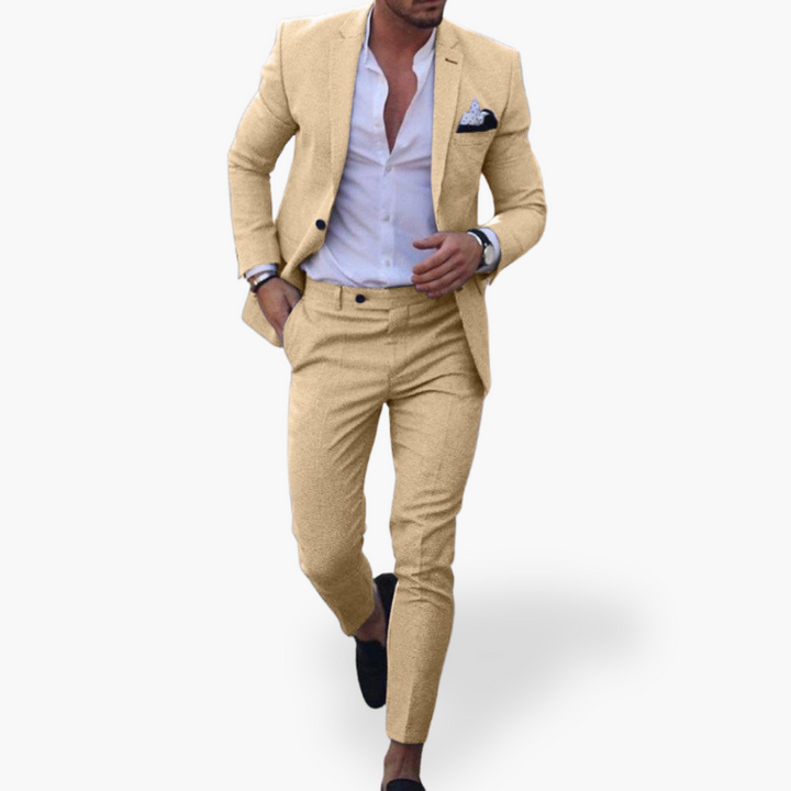 Completo Uomo Pastello con Giacca e Pantaloni | Altivaro