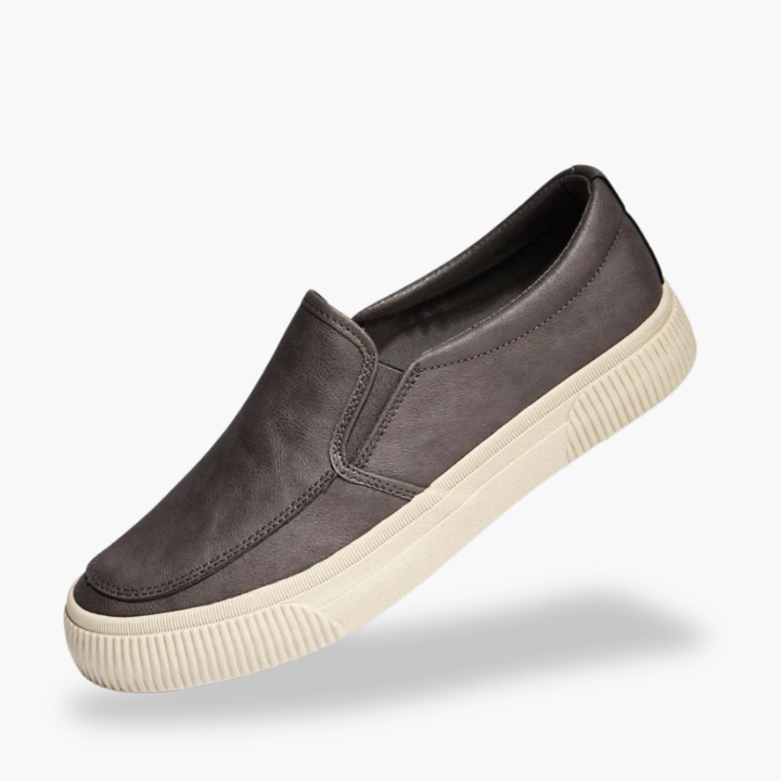 Orthopedic Leather Slip-On Shoes for Men | Altivaro