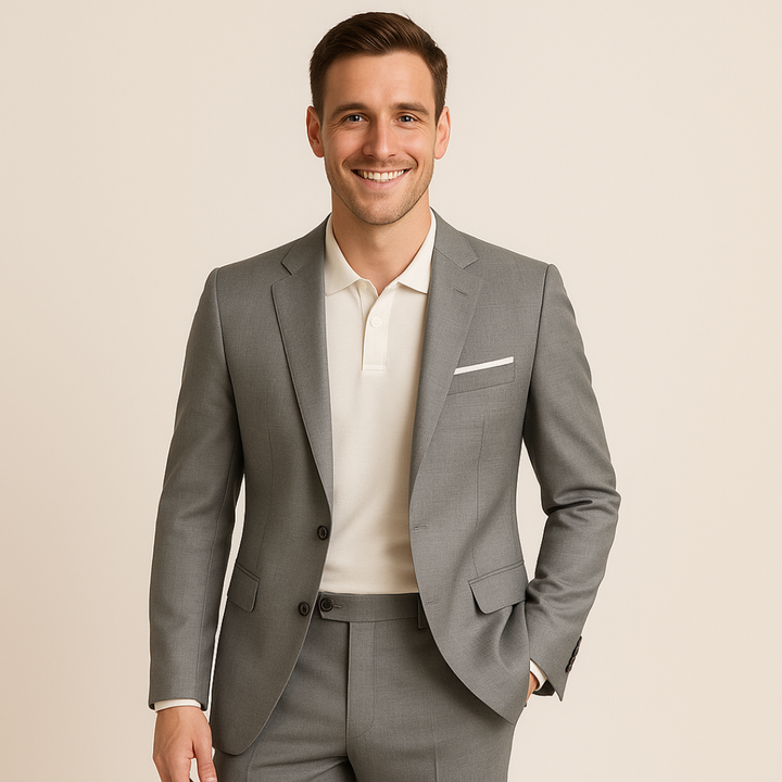 Completo Elegante da Uomo – Abito Classico a Due Pezzi per Cerimonia o Lavoro | Altivaro-Altivaro