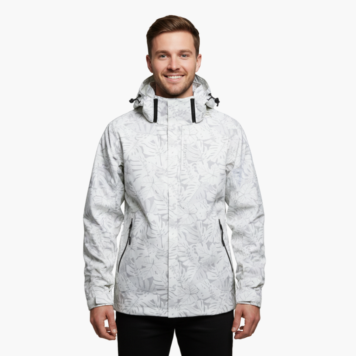 Giacca antipioggia unisex impermeabile con cappuccio | Altivaro