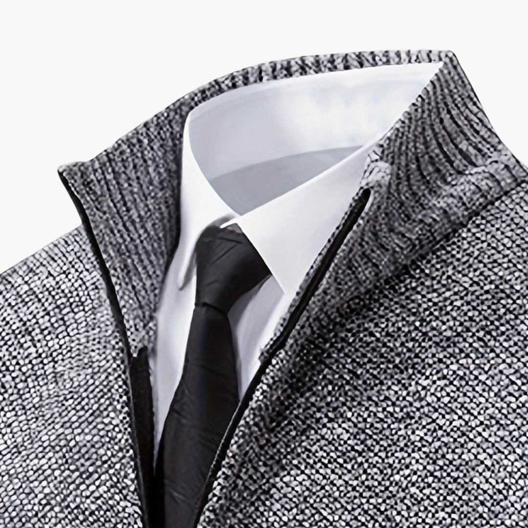 Cardigan in Maglia con Zip da Uomo  | Altivaro