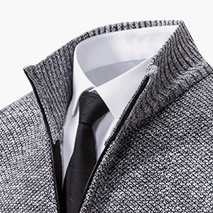 Cardigan in Maglia con Zip da Uomo  | Altivaro