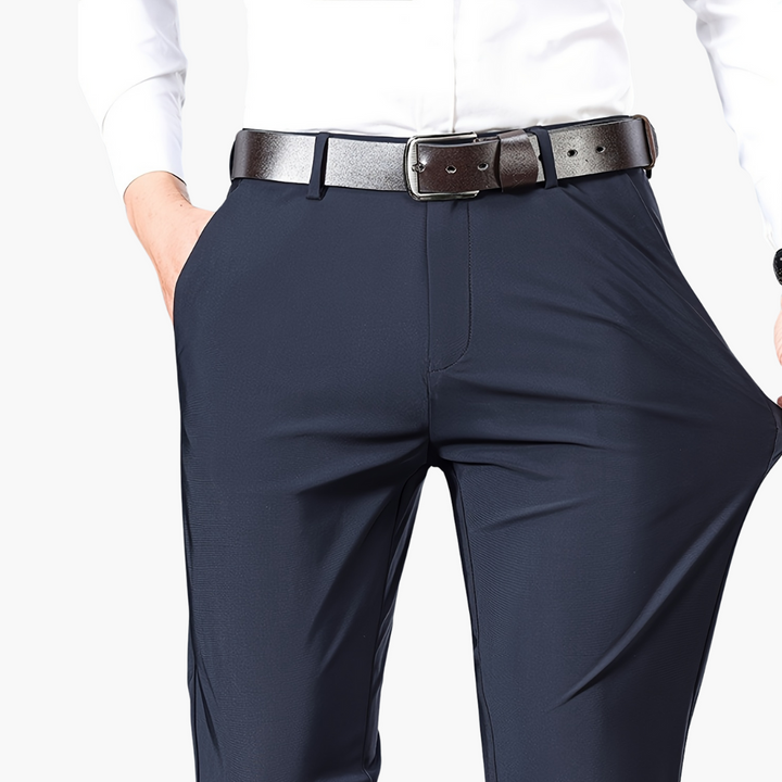 Pantaloni Uomo Eleganti in Tessuto Leggero | Altivaro