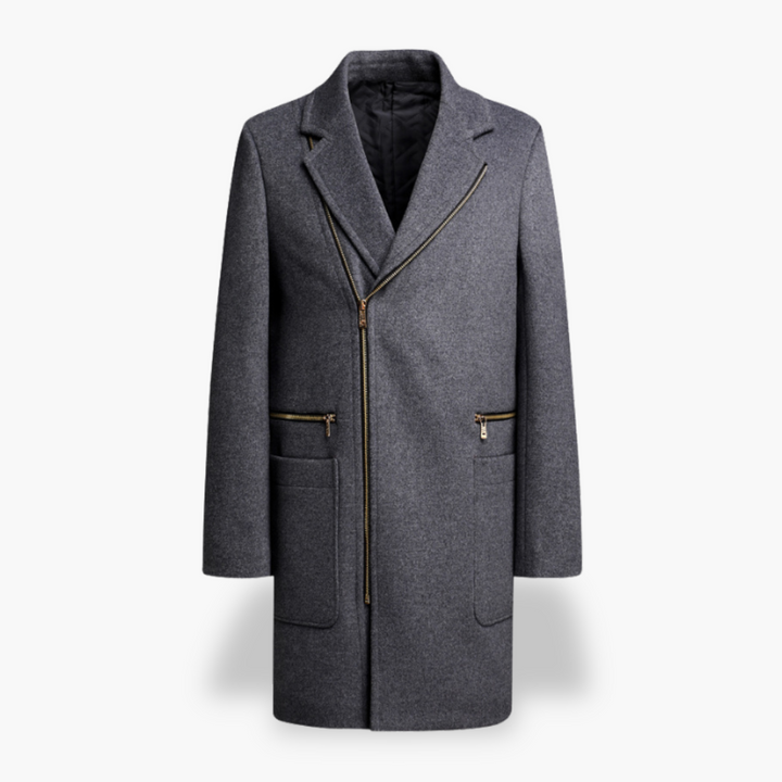Cappotto Donna Lungo in Lana con Zip | Altivaro
