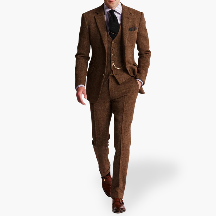 Abito Uomo in Tweed con Giacca e Pantaloni | Altivaro