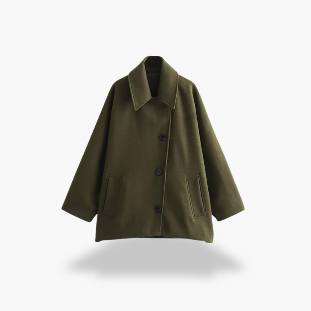 Cappotto Donna Lana con Bottoni | Altivaro