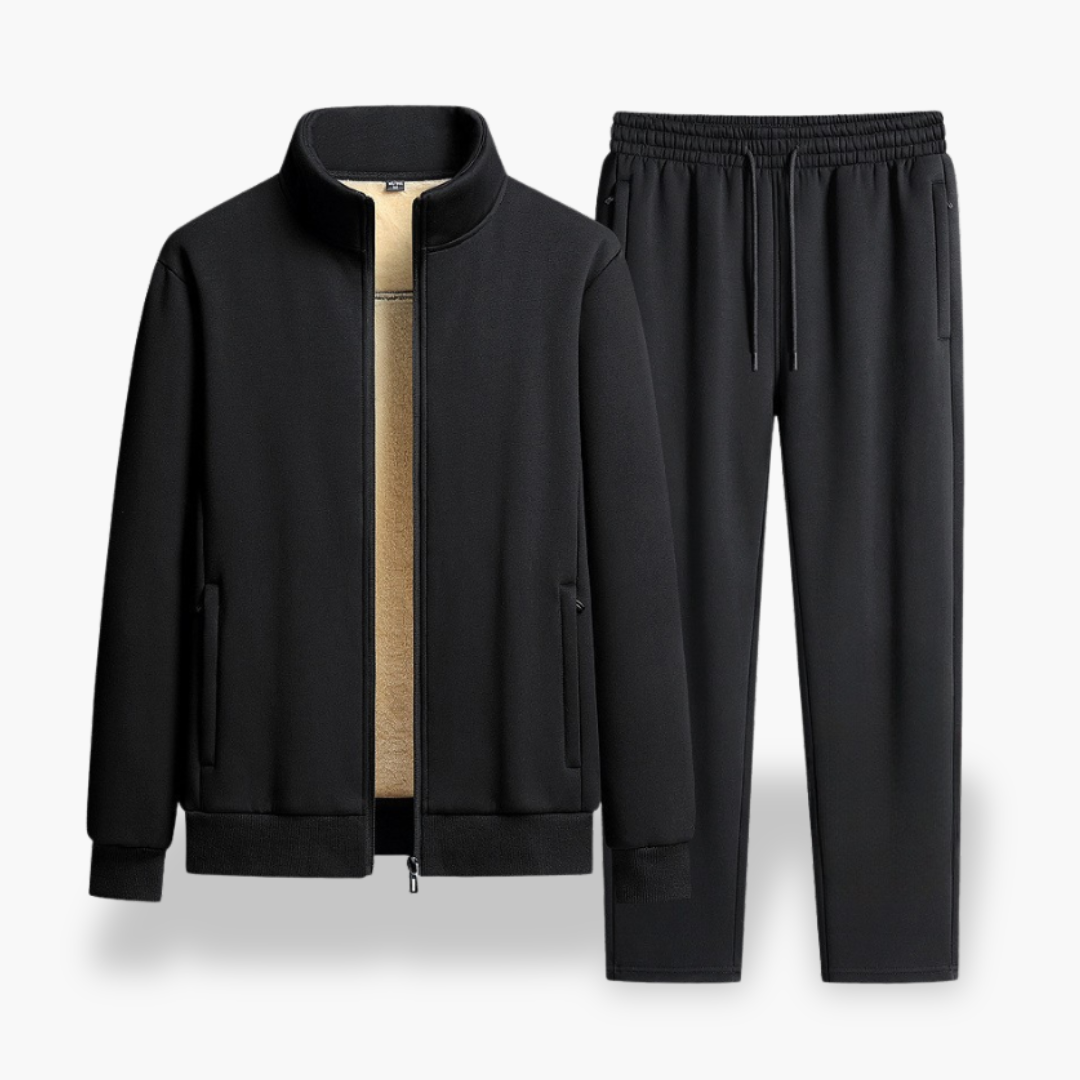 Tuta Uomo Cotone con Zip Felpata | Altivaro