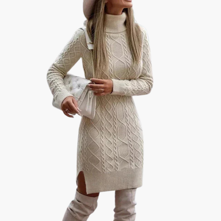 Abito Maglione a Treccia in Lana Donna | Altivaro