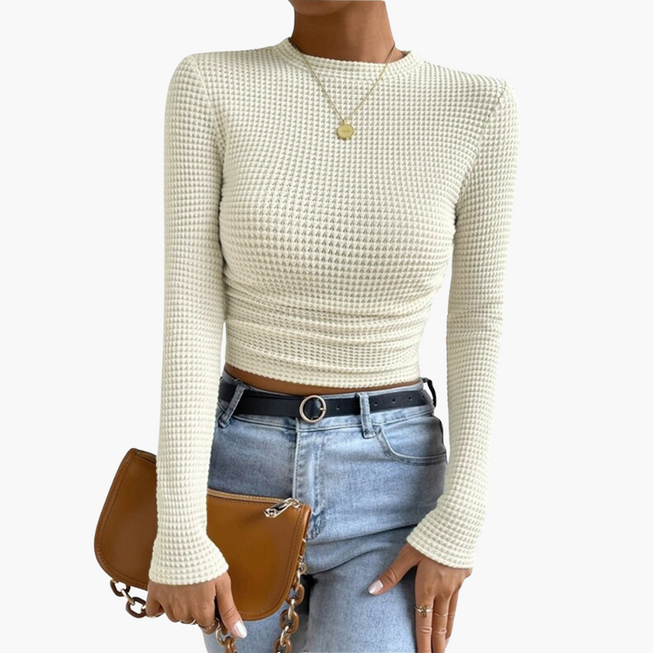 Maglia Donna a Maniche Lunghe Aderente | Altivaro