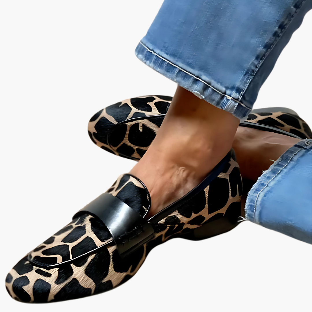 Donna Mocassini Leopardati Eleganti Ortopedici | Altivaro-Altivaro