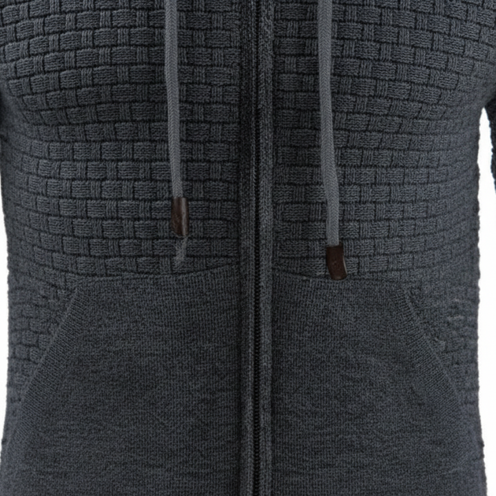 Herren Kapuzen-Sweatshirt mit Reißverschluss Polyester | Altivaro