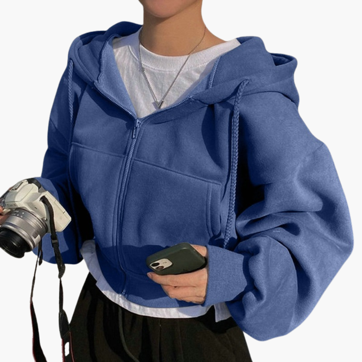 Hoodie with Hood and Zip for Women | Altivaro