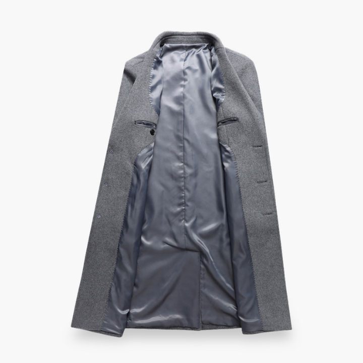 Cappotto Uomo Lana Classico Elegante Lungo | Altivaro
