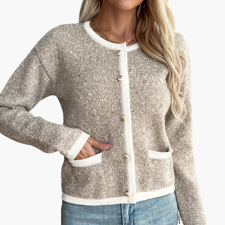 Cardigan Donna con Bottoni e Tasche | Altivaro