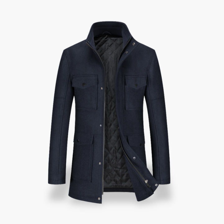 Cappotto Uomo Tasche Bottone | Altivaro