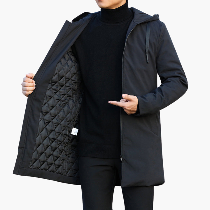 Parka Uomo Impermeabile con Fodera Trapuntata | Altivaro