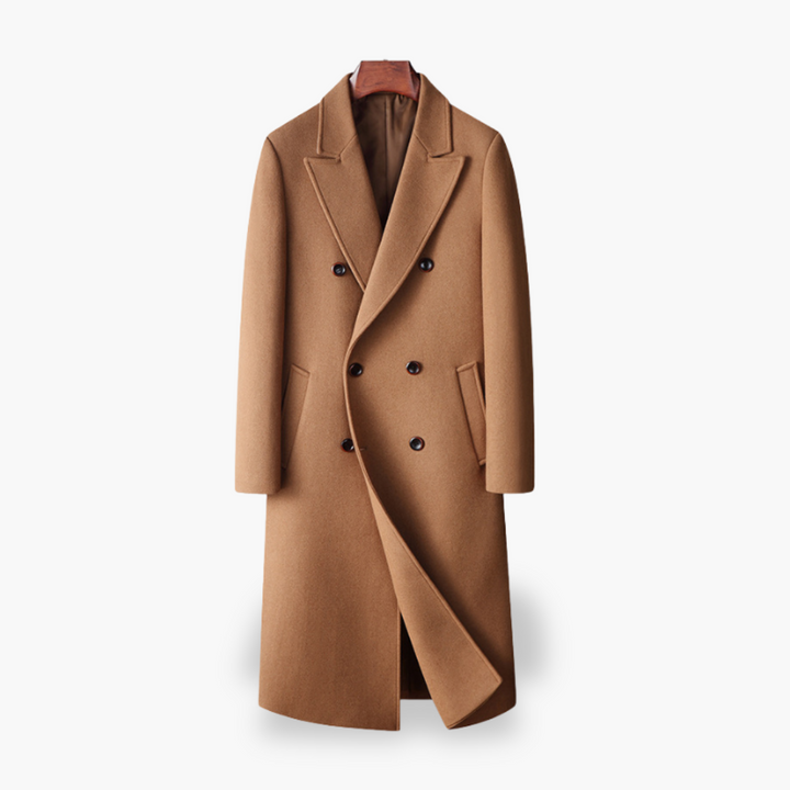 Cappotto Uomo Lana Doppiopetto Lungo | Altivaro