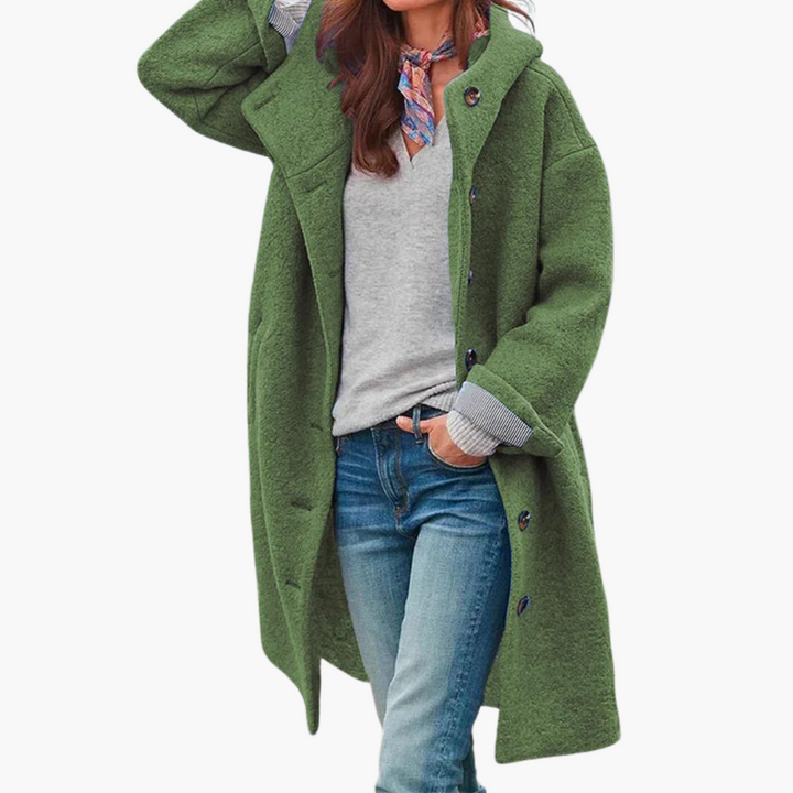 Cappotto Donna in Lana con Cappuccio | Altivaro