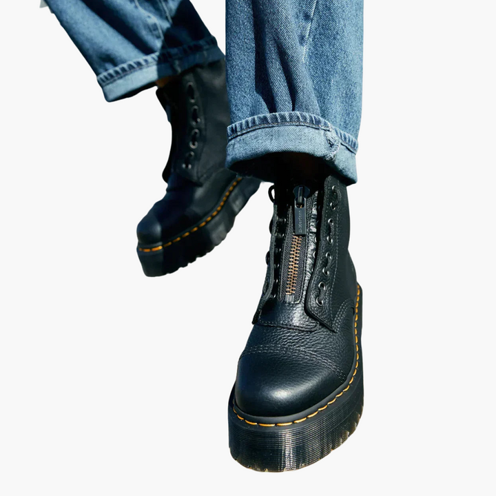 Stivaletti Orthopedici Donna in Pelle con Zip | Altivaro