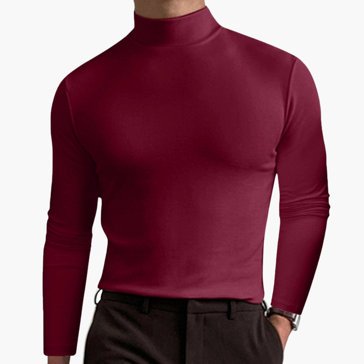 Maglia a Collo Alto Uomo Elasticizzata | Altivaro