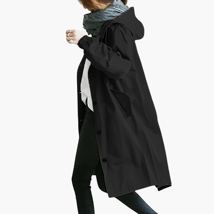 Cappotto Donna Impermeabile con Bottoni | Altivaro