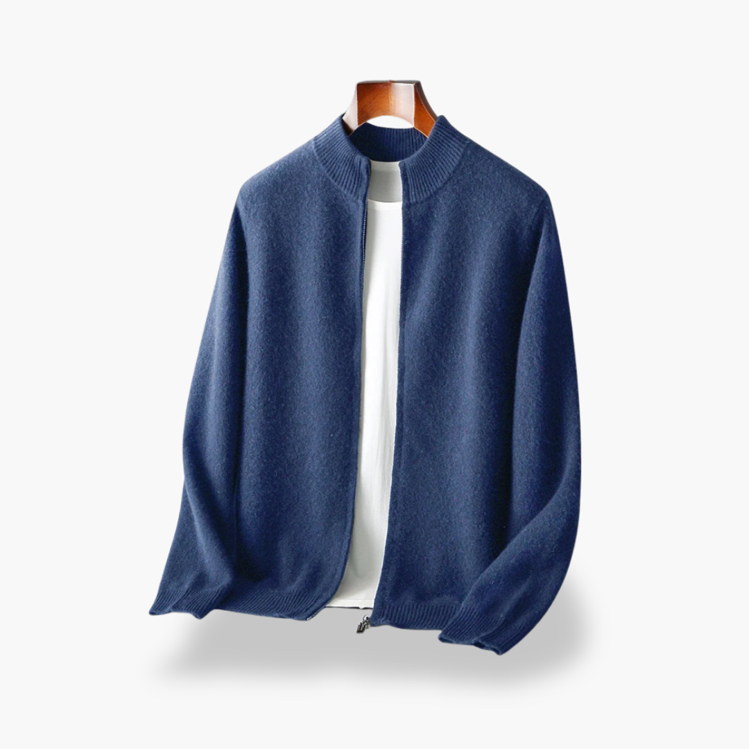 Cardigan Uomo con Zip | Altivaro