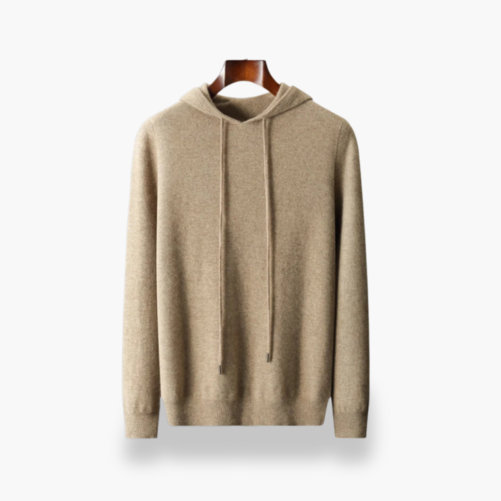 Felpa con Cappuccio in Cashmere da Uomo | Altivaro