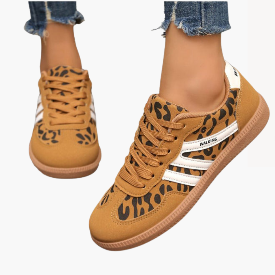 Sneakers Donna Animalier Lacci Retro Comfort Ortopediche | Altivaro-Altivaro