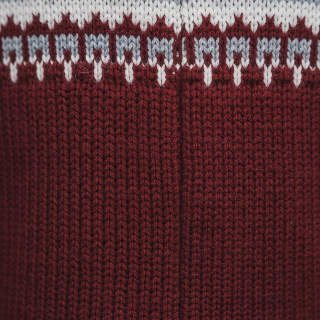 Maglione Uomo in poliestere con Collo Alto e Zip | Altivaro