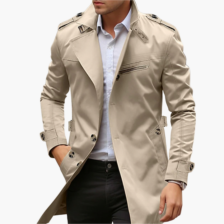 Trench Uomo con Bottoni | Altivaro