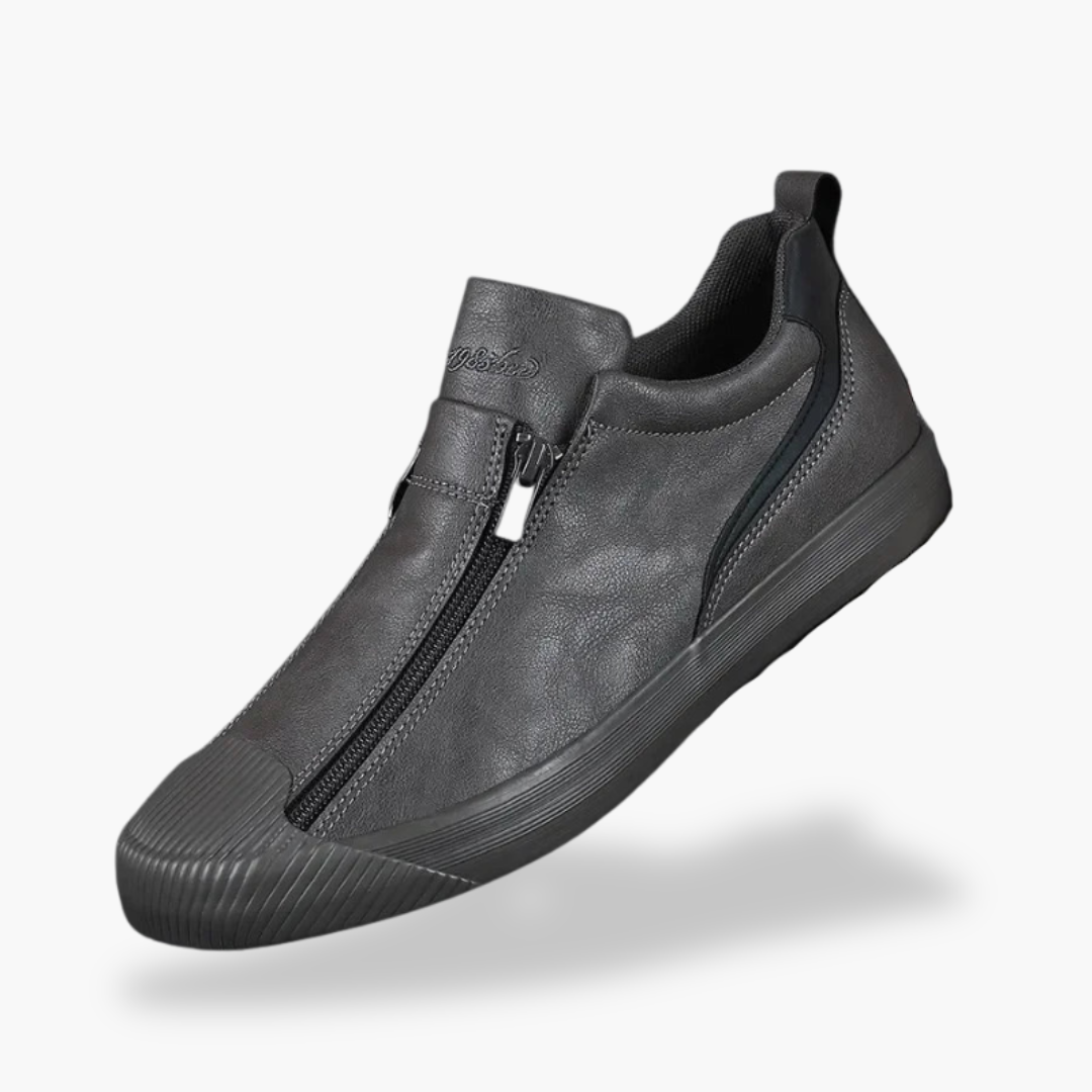 Scarpe Ortopediche da Uomo con Zip in Pelle | Altivaro