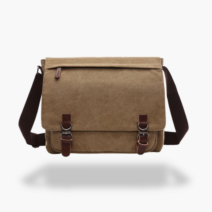 Herrentasche aus Segeltuch mit Lederdetails | Altivaro