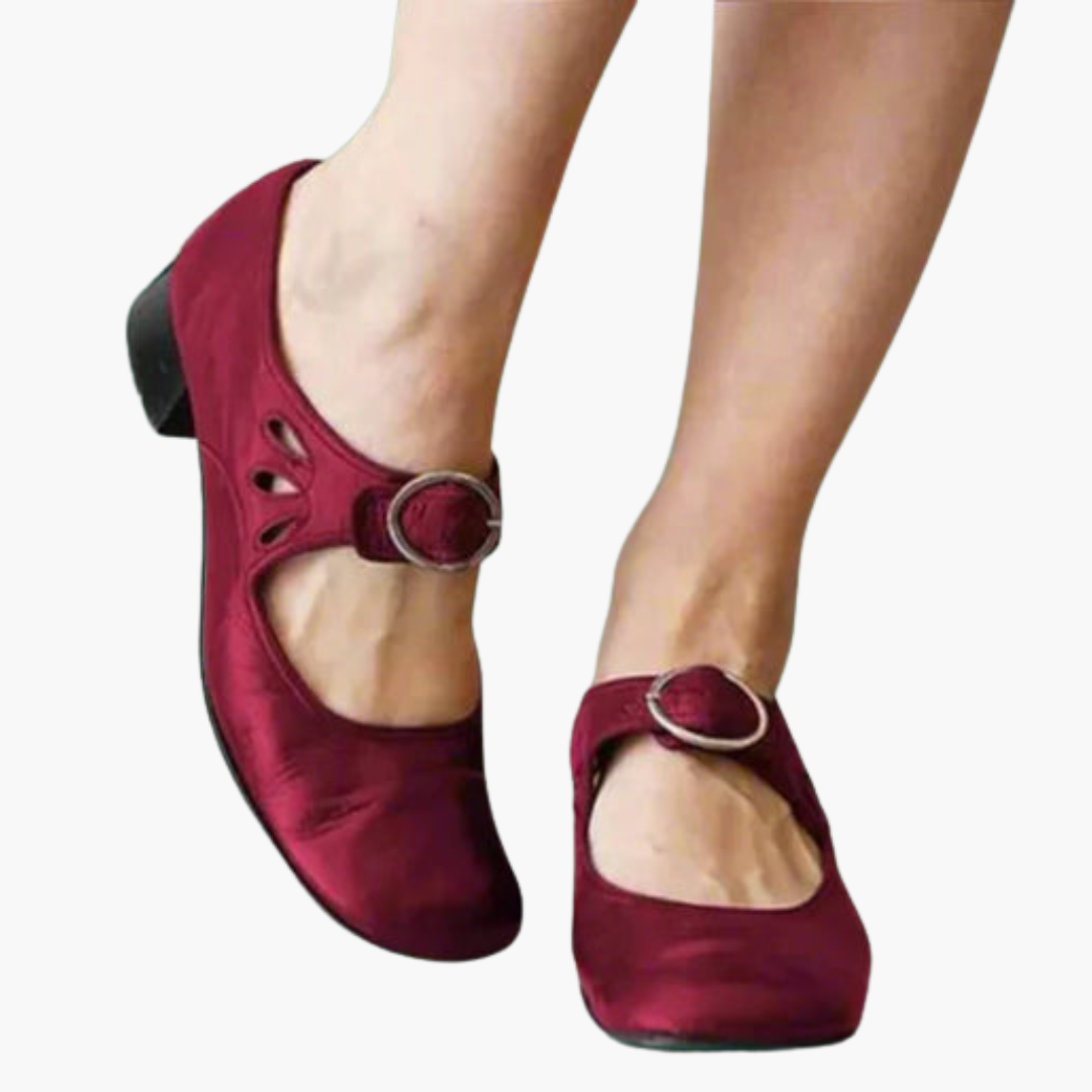 Scarpe Ortopediche Donna in Pelle con Cinturino | Altivaro