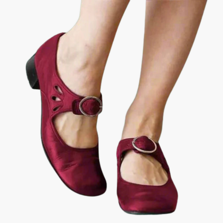 Scarpe Ortopediche Donna in Pelle con Cinturino | Altivaro