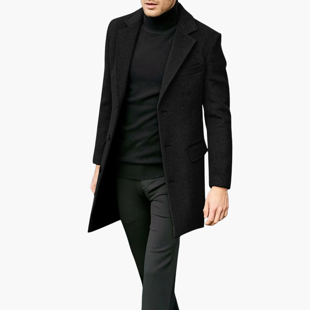 Cappotto Uomo in Lana con Bottoni | Altivaro