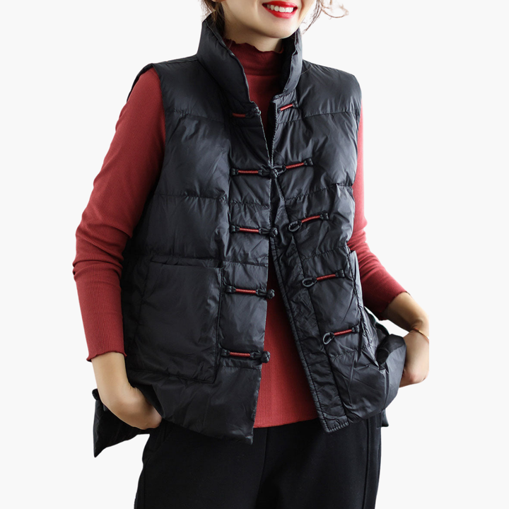 Piumino Donna Gilet Invernale Bottoni | Altivaro-Altivaro