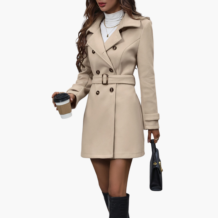 Cappotto Donna in Panno con Bottoni | Altivaro