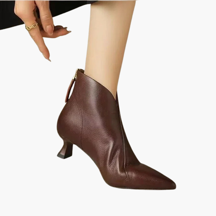 Women's Orthopedic Ankle Boots with Low Heel | Altivaro